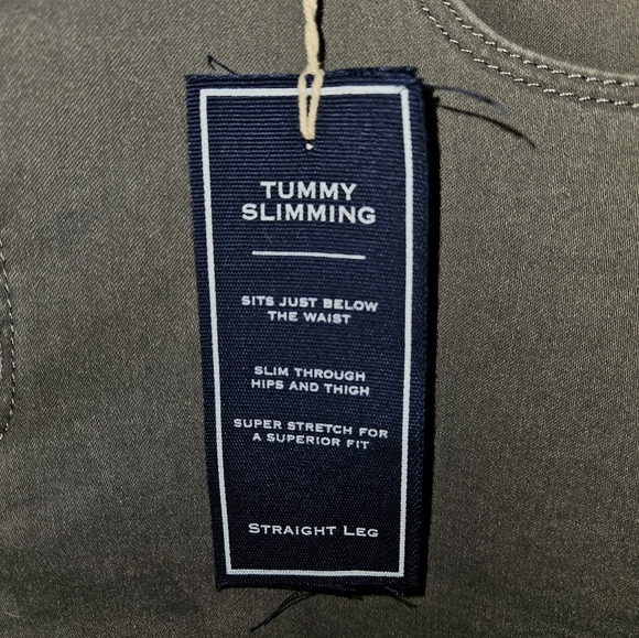 NWT Charter Club Studded Pocket Lexington Straight Leg Pants - Picture 4 of 5